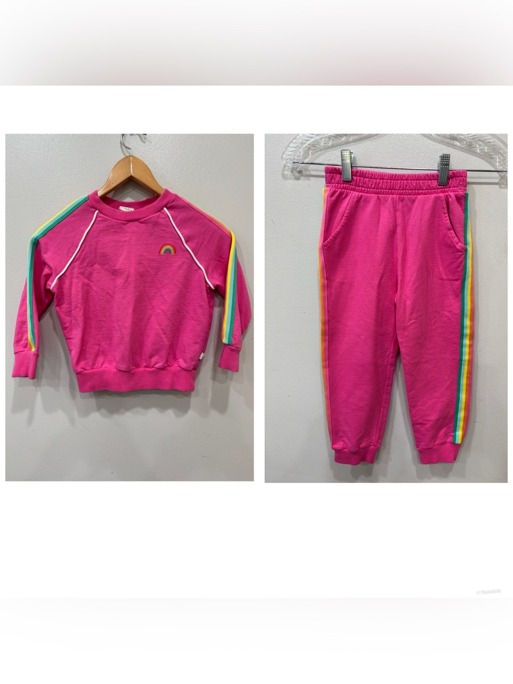 Little Bird by Joofs Oliver Sweatshirt & Jogger Sets Girls Size 4-5 Years Old